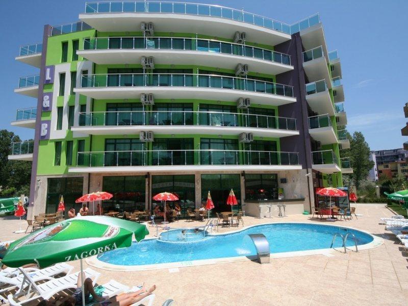 Hotel L&B- Free Parking Sunny Beach Exterior foto