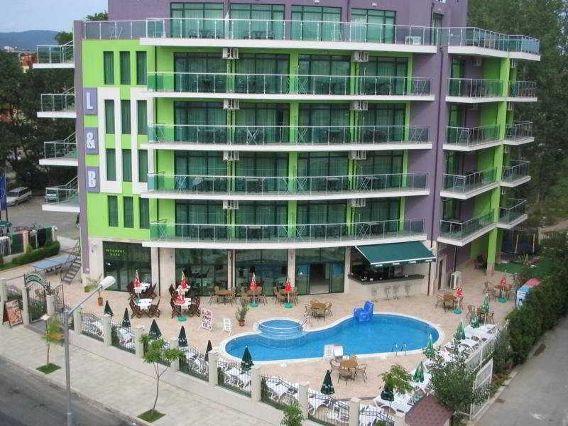 Hotel L&B- Free Parking Sunny Beach Exterior foto